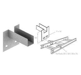 Acoplamento para Perfilado EC-LAC 45